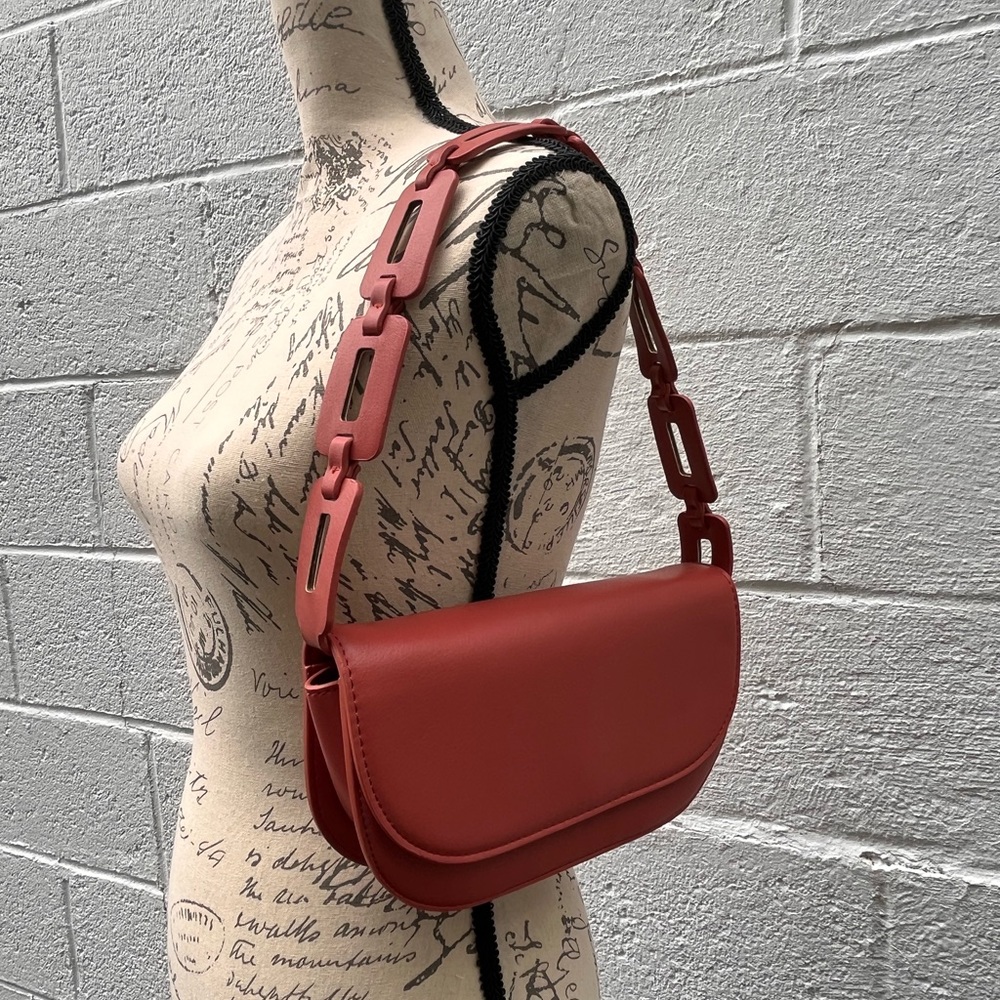 Melie Bianco Inez Recycled Vegan Leather Shoulder Bag